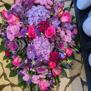 Fioletowo-Różowa Elegancja