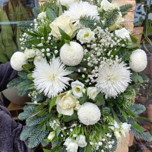 Wiązanka Biel i Spokój Natury