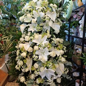 Wieniec biało-zielony